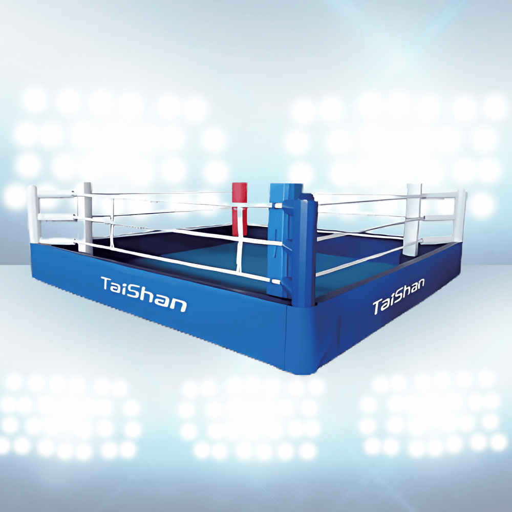 Ring de boxe au sol